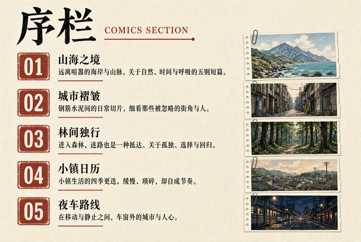 序栏编辑关注